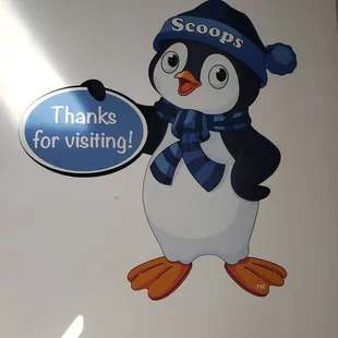 thanks for visiting sign