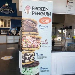 ice cream sandwiches stacked on top of each other