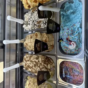 Gelato flavors!