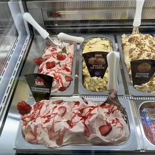 Gelato flavors!