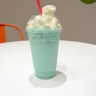 Redbull Italian Soda with Flavor (Blue Raspberry &amp; Cream)