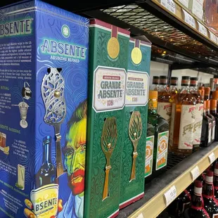 a variety of alcoholics