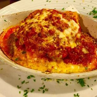 The meatball lasagna was insanely delicious!