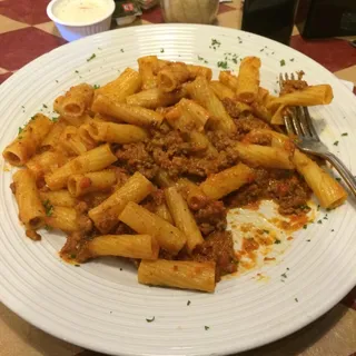Rigatoni Bolognese