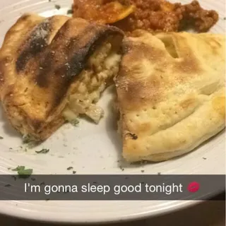 Garlic Chicken Calzone