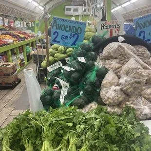 Got two bags of avocados