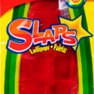 regular and large Slaps. Add Chamoy, fruit, and wrap!