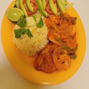 Camarones a la diabla