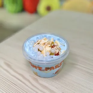Blue Algae Coconut Yogurt