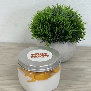 Mango Coconut Pudding