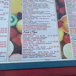Menu #1