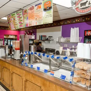 donuts, interior