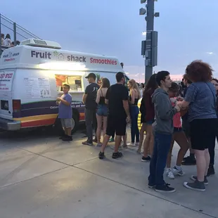 IRHS Football game Van Event. Fresh smoothies created on spot !