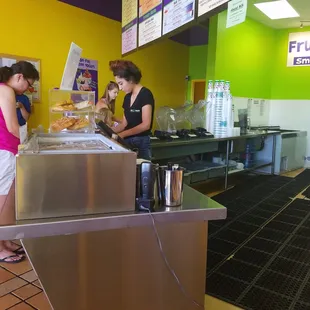 They have a pretty extensive menu and the prices are reasonable.