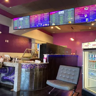 Cute purple space