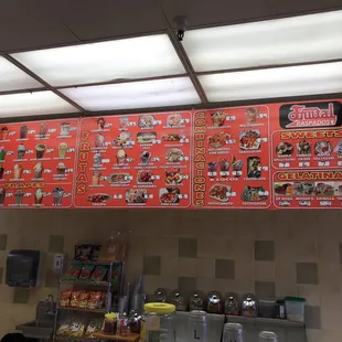 Main Menu, The lady at the register was very nice