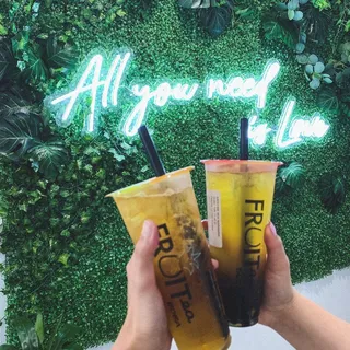 Cold Wintermelon Milk Tea