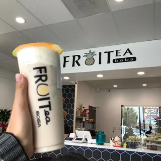 Cold Oolong Milk Tea