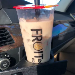 Cold Almond Milk Tea