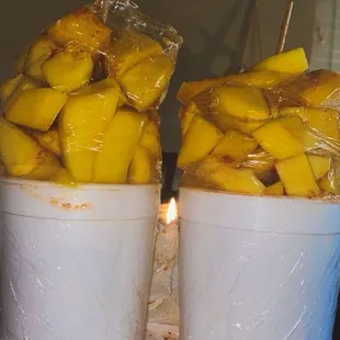 Mango fruit cup