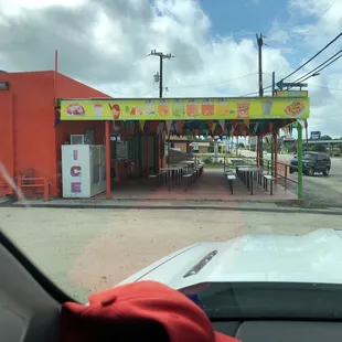 View coming from goliad on ur left