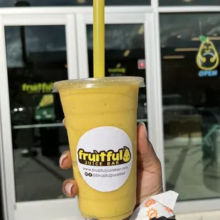 $11 something Mango Tango with pineapple