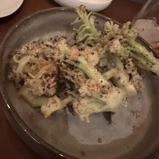 Grilled Sprouting Cauliflower