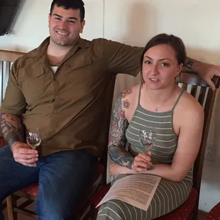 They serve their country and Fruits &amp; Roots Wine Tours is honored to serve them!