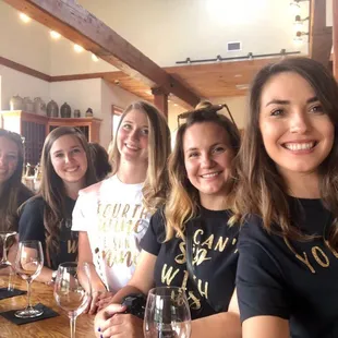 Fruits and roots took our private bachelorette party to New Kent Vinery, Saude Creek, and Gautier Vineyards!