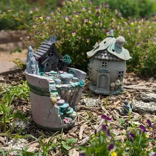 a fairy garden