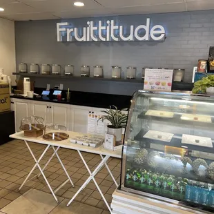 a view of a fruittitude store