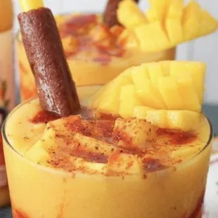 Mangonadas with real mango