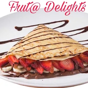 Crepe banana/ strawberry and Nutela