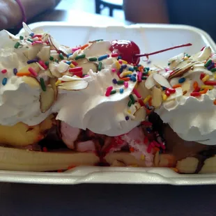 Banana Split - $5.00