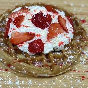 PASSION RED WAFFLE!!