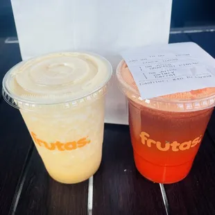 2 fruit juices