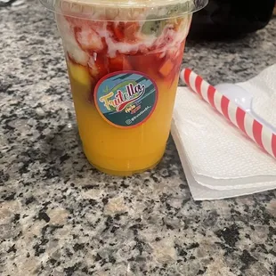 Cholado - mango base