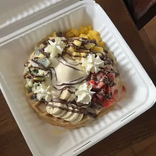 the mega wafflono