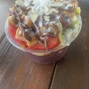 Tropical acai bowl