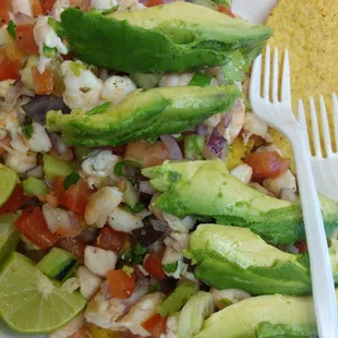 Ceviche Tostada