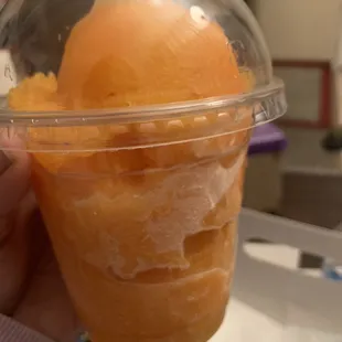 Mango Waterbase Homemade Ice Cream