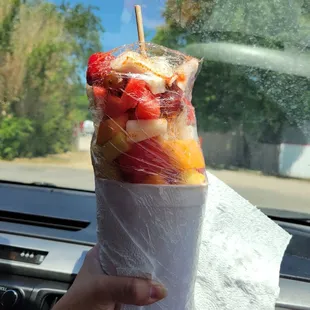 Large fruit cup