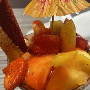 a fruit salad