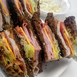 Club Sandwich on Multigrain