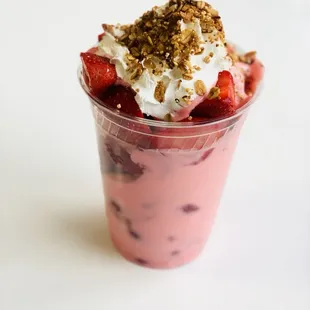 FRESAS CON CREMA