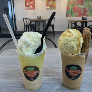 Pina Colada and Dulce Churro