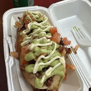 Sonoran Style Hot Dog