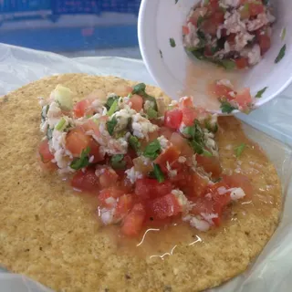 Ceviche Tostada