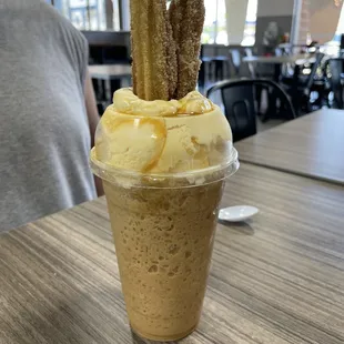 Churro de leche