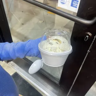 Cookies and cream ice cream